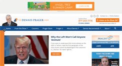 Desktop Screenshot of dennisprager.com